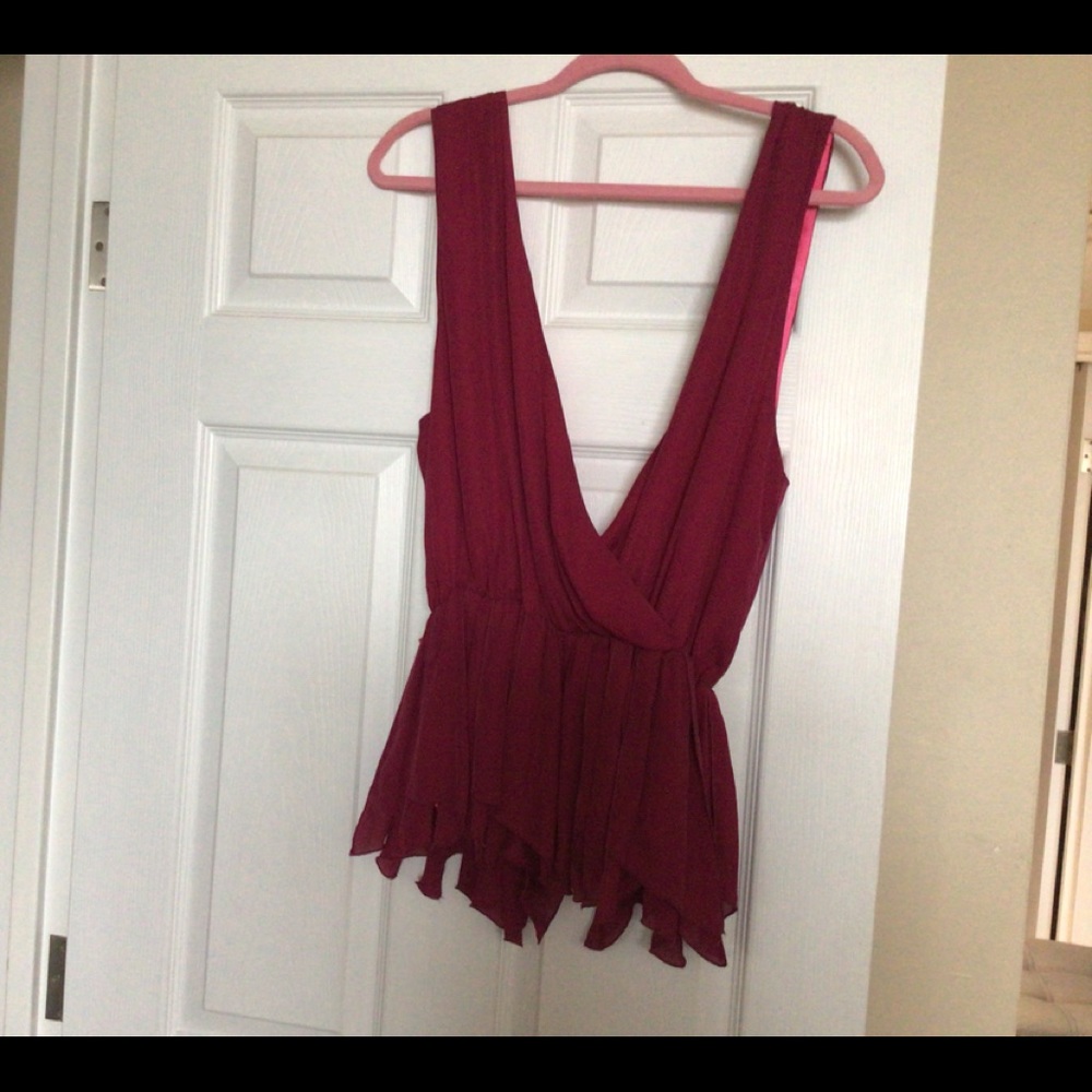 Alice + Olivia Silk top